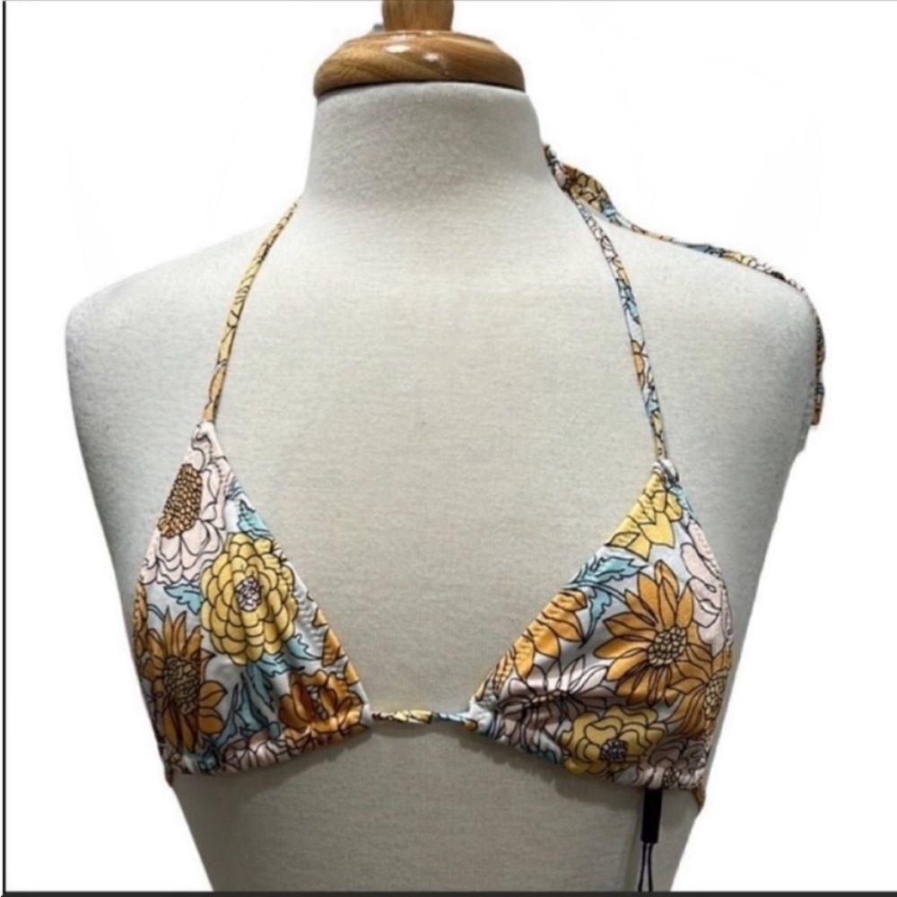 Triangl Vinca Galaxy Bikini Top Size S NWT